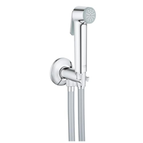 Душевой комплект GROHE Tempesta F с триггерным распылителем, 30 л.с., 1 распылитель с держателем, хромированный