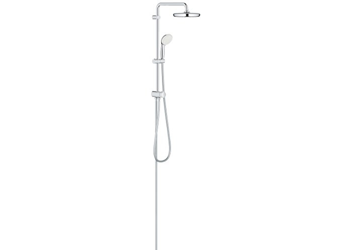 Grohe New Tempesta shower system with diverter, round design Grohe New Tempesta shower system with diverter, round design