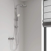 Grohe New Tempesta shower system with diverter, round design