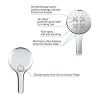 Grohe 26544000 - душевая лейка (3 типа струи), 130 мм