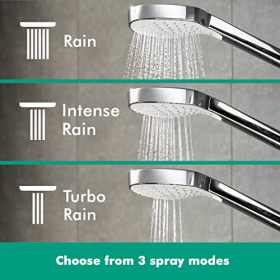 Ручной душ hansgrohe Croma Select E, 3 режима струи
