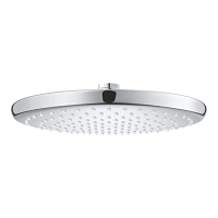 GROHE Vitalio Water-Saving Shower Head, 25 cm, Chrome, Anti-Limescale System