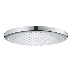 GROHE Vitalio Water-Saving Shower Head, 25 cm, Chrome, Anti-Limescale System