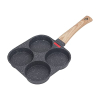DELURA Kitchen Helper, Delicate Silicone Pancake Pan with Comfortable Handle for Omelettes, Hamburgers, Egg Frying Pan, Heat for Omelettes