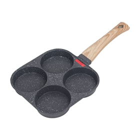 DELURA Kitchen Helper, sartén de silicona delicada para panqueques con mango cómodo para tortillas, hamburguesas, sartén para huevos, calor para tortillas