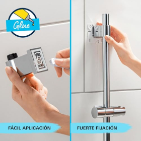 GROHE Vitalio Comfort 110 III – Sistema de ducha con 3 tipos de chorro (Lluvia, Chorro, Masaje), Cromo