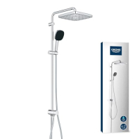 Sistema de ducha GROHE Vitalio Comfort 250 Flex con desviador