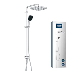 GROHE Vitalio Comfort 250 Flex shower system with diverter