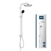GROHE Vitalio Start 250 shower system, wall-mounted, chrome
