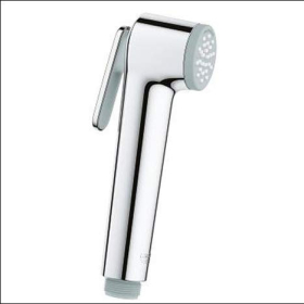 Grohe Tempesta-F Trigger Spray 30 shower set with shut-off valve 27514001, silver