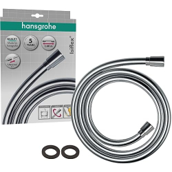 Hansgrohe Isiflex universal shower hose, 1.60 m, anti-twist