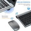 TopMate Slim Keyboard and Mouse Set 2.4G USB Grey/Black