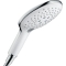 Hansgrohe shower head with jet types and water saving function