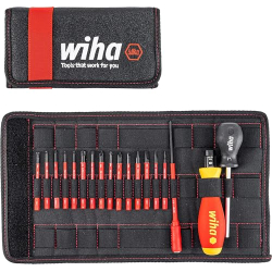 Wiha WIH-36791 Juego de destornilladores para bricolaje, 18 piezas