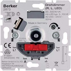 Sanftabschalt-Dimmer 40–500V mit stufenloser Regelung