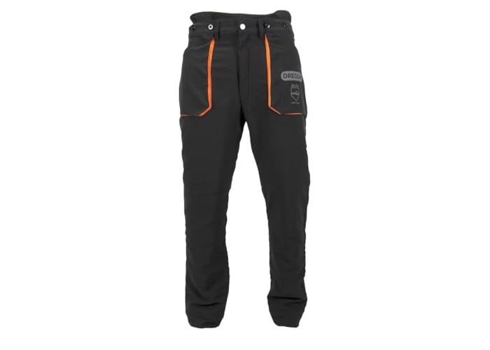 Pantalones de seguridad para motosierra Oregon Yukon, protección contra cortes, ropa de trabajo, tallas S a 3XL Pantalones de seguridad para motosierra Oregon Yukon, protección contra cortes, ropa de trabajo, tallas S a 3XL