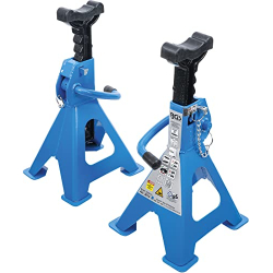 Soportes ajustables BGS 3014, capacidad de carga 2000 kg/par, altura 268-418 mm