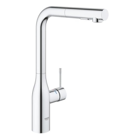 Однорычажный смеситель для мойки GROHE Essence, 1/2, выдвижной ручной душ