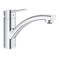 Grohe 30358000 Grifo de cocina monomando Swift, rotación de 140°, cromado