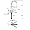 Mezclador monomando de lavabo Grohe Get