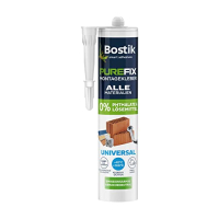 Adhesivo de montaje Botik Purefix - universal, resistente al agua y a los rayos UV, 460 g, blanco