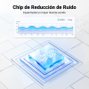 Tarjeta de sonido USB externa UGREEN compatible con auriculares y micrófono