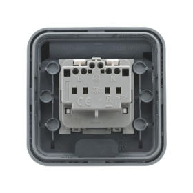 DEBFLEX Cyklone - Розетка для внутрішнього та зовнішнього використання, IP55 Франція