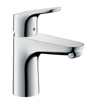 hansgrohe Focus Waschtischarmatur 100 ohne Ablauf, glänzend chrom