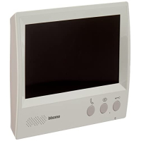 BTicino 315511 Kit de vídeo 4 hilos, 7 pantallas, gris para vivienda unifamiliar