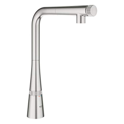Grifo de cocina GROHE Zedra SmartControl, Supersteel