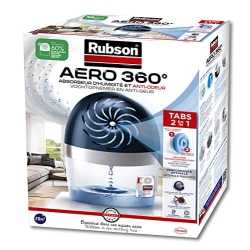 Deshumidificador contra malos olores y humedad - Rubson AERO 360° para 20 m²