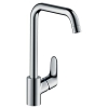 Grifo de cocina hansgrohe Focus M41, mezclador monomando, caño giratorio