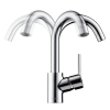 Grifo de cocina hansgrohe Focus M41, mezclador monomando, caño giratorio