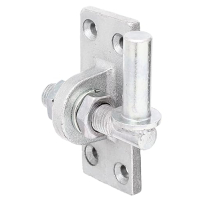 Alberts Adjustable Hinge 20mm, Galvanized, Ø 16mm, 105x45mm