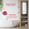 Ariston PRO 1 ECO 100L wall-mounted boiler, vertical, white