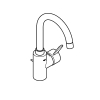 Grifo Grohe Eurosmart Cosmopolitan
