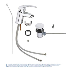 GROHE Eurosmart Bidetarmatur mit Pop-Up Abfallsystem