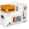 Bticino 335253 - WiFi video intercom with additional internal 2-wire monitor, 7" display, touchscreen, app control, second screen for residential buildings