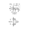 Душовий змішувач Grohe Eurosmart 1/2