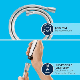 GROHE Vitalio 26175001 Bidet Hand Shower Set Chrome