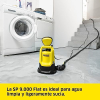 Kärcher SP 9,000 Flat submersible flat suction pump, delivery capacity: 9,000 l/h, depth: max. 7 m, for dirty water with particle size up to 5 mm, residual water: 1 mm, pressure: 0.6 bar