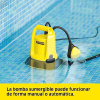 Kärcher SP 9,000 Flat submersible flat suction pump, delivery capacity: 9,000 l/h, depth: max. 7 m, for dirty water with particle size up to 5 mm, residual water: 1 mm, pressure: 0.6 bar