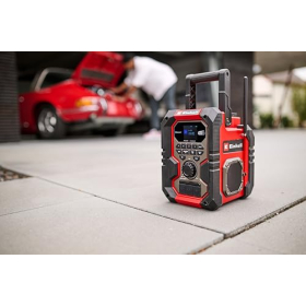 Einhell TE-CR Construction Site Radio – DAB+, Bluetooth, IP65, Solo
