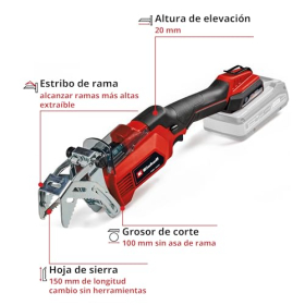 Einhell cordless pruning saw GE-GS 18/150 Li-Solo Power