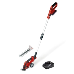 Einhell GE-CG 18/100 Li T – Tijeras cortacésped y setos inalámbricas, 18 V, incluye batería de 2,5 Ah y cargador