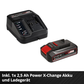 Einhell GE-CG 18/100 Li T – аккумуляторные ножницы для травы и кустарников, 18 В, в комплекте аккумулятор 2,5 А·ч и зарядное устройство