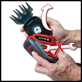 Аккумуляторные садовые ножницы Einhell GC-CG 3.6/70 Li, 70 мм, телескопическая рукоятка, литий-ионный аккумулятор