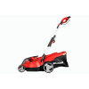Einhell Akku-Rasenmäher - GE-CM 36/37 Li-Solo Power X-Change. Lithium-Ionen, 6-stufige zentrale Schnitthöhenverstellung 25-75 mm, 45 l Grasfangkorb