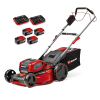 Einhell GP-CM Li BL Kit cordless lawnmower with wheel drive, grass catcher and charger