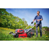 Einhell GP-CM Li BL Kit cordless lawnmower with wheel drive, grass catcher and charger